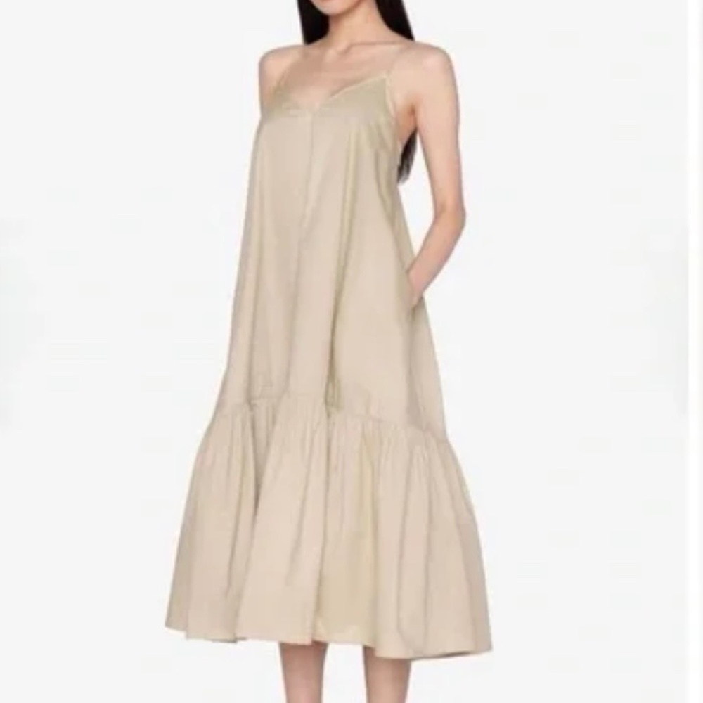 Brand new NWT Annie Bing Averie Dress XS Tan